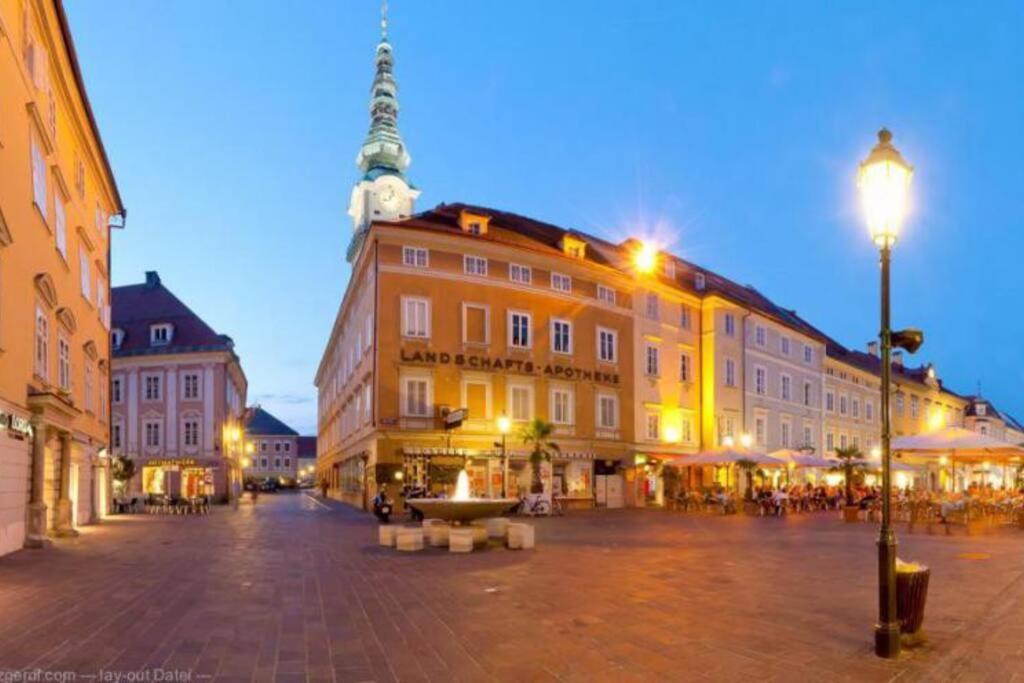 Moderne Innenstadtwohnung Klagenfurt Klagenfurt am Woerthersee Exteriör bild